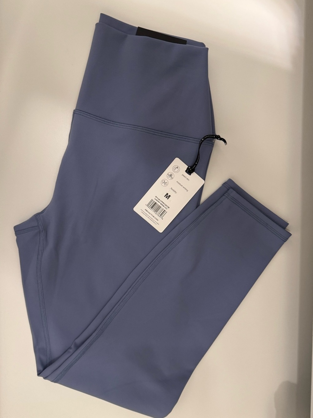 RBX Carbon Peached Leggings in Dusty Blue